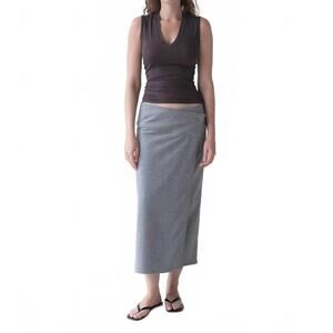 NEW BELLE ANNA scene skirt in grey